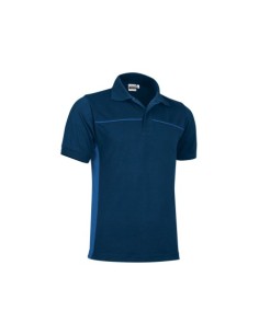 POLO BICOLOR THUNDER MARINO/AZUL ROYAL MANGA CORTA T-S