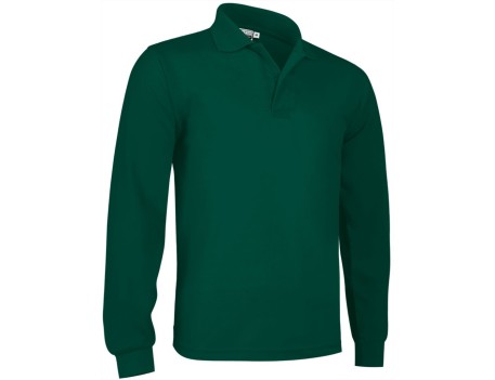 POLO TOP PREDATOR MANGA LARGA VERDE BOTELLA T-S
