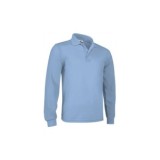 POLO TOP PREDATOR MANGA LARGA CELESTE TALLA S
