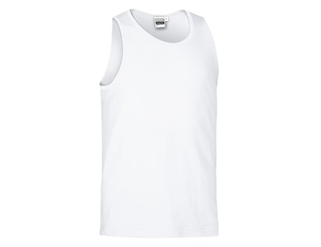 CAMISETA TOP ATLETIC SIN MANGAS 100% ALGODÓN