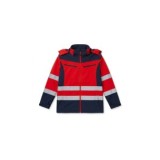 SOFTSHELL ALTA VISIBILIDAD BICOLOR MARINO/ROJO