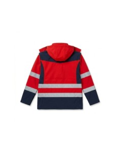 SOFTSHELL ALTA VISIBILIDAD BICOLOR MARINO/ROJO 2