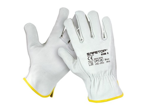 GUANTE PIEL FLOR VACUNO TÉRMICO 100º SAFETOP