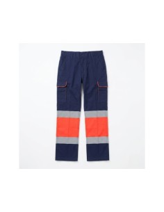 PANTALON STRETCH AV MARINO/ROJO T-XS