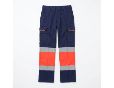 PANTALON STRETCH AV MARINO/ROJO T-XS
