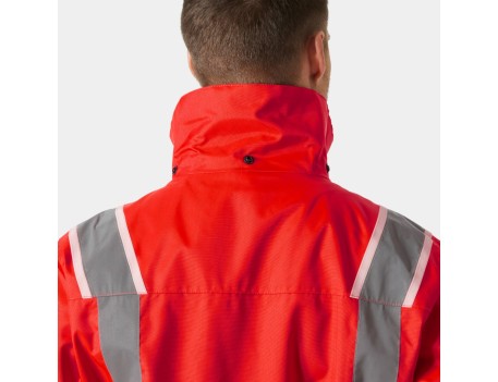 CHAQUETA AV CON CREMALLERA ROJA/NEGRA HELLY HANSEN