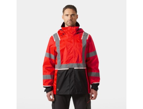 CHAQUETA AV CON CREMALLERA ROJA/NEGRA HELLY HANSEN