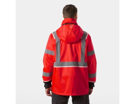 CHAQUETA AV CON CREMALLERA ROJA/NEGRA HELLY HANSEN