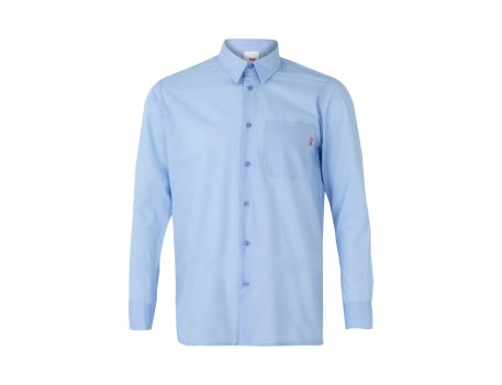 CAMISA MANGA LARGA CELESTE VELILLA 529