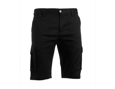 BERMUDA ELASTICA ANGUS BLACK T-M
