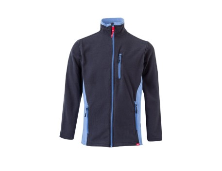 CHAQUETA POLAR BICOLOR VELILLA 201504 MARINO CELESTE