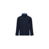 CAZADORA SOFT SHELL BICOLOR MARINO/CELESTE VELILLA 106004