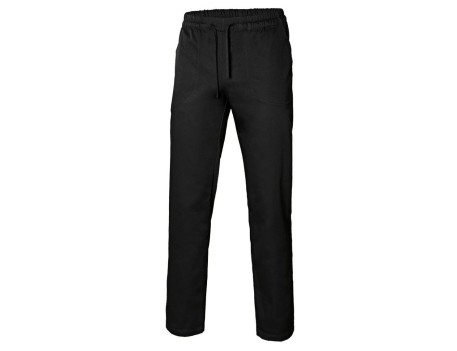 PANTALÓN DE COCINA POPELÍN NEGRO VELILLA 403006