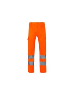 PANTALÓN ALTA VISIBILIDAD NARANJA FLÚOR VELILLA 303006