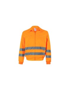 CAZADORA ALTA VISIBILIDAD NARANJA FLUOR VELILLA 155