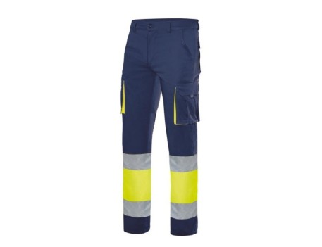 PANTALÓN ALTA VISIBILIDAD BICOLOR VELILLA 303007