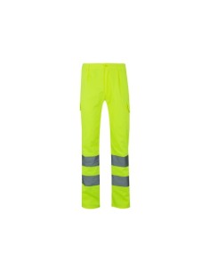 PANTALÓN ALTA VISIBILIDAD AMARILLO FLUOR VELILLA 303006