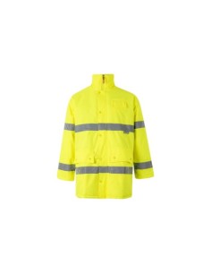 PARKA ALTA VISIBILIDAD AMARILLO FLÚOR VELILLA