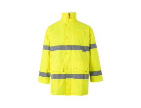 PARKA ALTA VISIBILIDAD AMARILLO FLÚOR VELILLA
