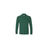 POLO MANGA LARGA TRABAJO VERDE VELILLA 105503