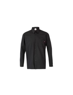 CAMISA MANGA LARGA NEGRA HOSTELERÍA VELILLA 529