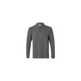 POLO MANGA LARGA GRIS VELILLA 105503