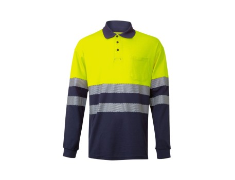 POLO ALTA VISIBILIDAD MANGA LARGA VELILLA 305525