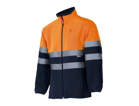 CHAQUETA POLAR BICOLOR ALTA VISIBILIDAD VELILLA 183