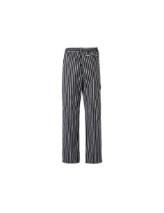 PANTALÓN COCINERO RAYAS NEGRAS VELILLA OREGANO50