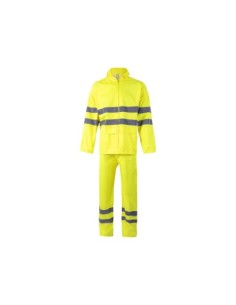 TRAJE DE LLUVIA ALTA VISIBILIDAD VELILLA 189