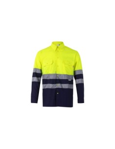 CAMISA BICOLOR ALTA VISIBILIDAD M/L VELILLA 144