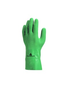 GUANTE LÁTEX CON SOPORTE VERDE DELTAPLUS