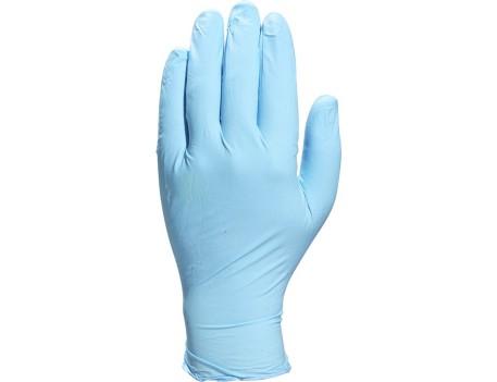 GUANTES DE NITRILO DESECHABLES SIN POLVO DELTAPLUS
