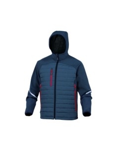 CHAQUETA SOFTSHELL DE TRABAJO MOTION DELTAPLUS GRIS