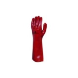 GUANTE PVC ROJO LARGO 40 CM DELTAPLUS PVCC40010