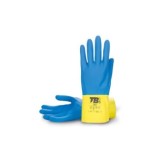 GUANTE LÁTEX NATURAL BICOLOR 9007-8/L
