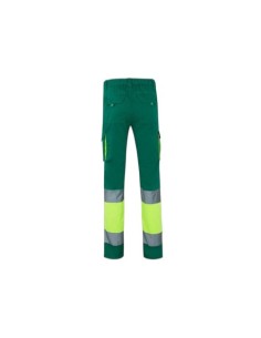 PANTALÓN STRETCH ALTA VISIBILIDAD AMARILLO/VERDE 2
