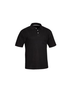 POLO ALGODÓN NEGRO WORKWEAR PROFESIONAL