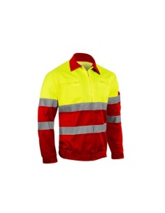 CAZADORA ALTA VISIBILIDAD 1055 AMARILLO/ROJO