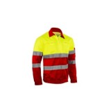 CAZADORA ALTA VISIBILIDAD 1055 AMARILLO/ROJO
