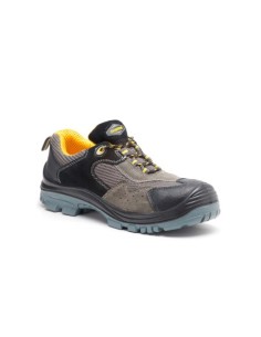 ZAPATO SEGURIDAD PIEL ORION S1P SRC NEGRO/GRIS