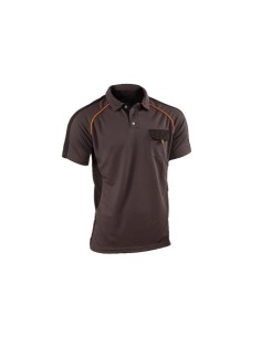 POLO FORTE COOLDRY ALTA VISIBILIDAD GRIS