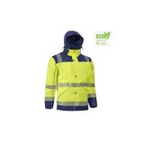 PARKA ALTA VISIBILIDAD BICOLOR SEGMENTADA AMA/MAR