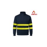 SUDADERA SAREMO BANDA AV AMARILLO MARINO