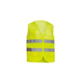 CHALECO AV CON RED SUP. AMARILLO-M