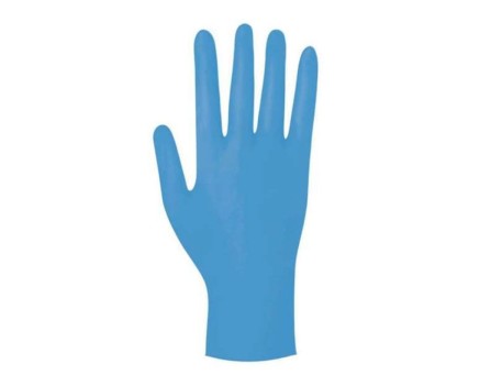 GUANTE NITRILO AZUL NT-200 T-7 PAQ 100
