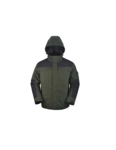 PARKA LIGERA ATLANTA VERDE/NEGRO