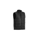 CHALECO FORRADO POLAR HUGO ALTA VISIBILIDAD NEGRO
