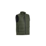 CHALECO FORRADO POLAR HUGO ALTA VISIBILIDAD VERDE