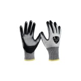 GUANTE NITRILO ANTICORTE NEGRO 400 HPPE
